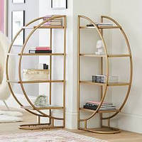 Стійка вішалка підлогова з полицями, острівець торговельний для магазину, бутіка