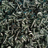 Саморіз по металу пресшайба з буром цинк Тайвань, фото 3