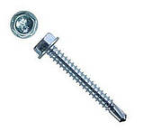 Саморіз покрівельний по металу із шестигранною головою 8 мм типу WS Цинк Тайвань, фото 4