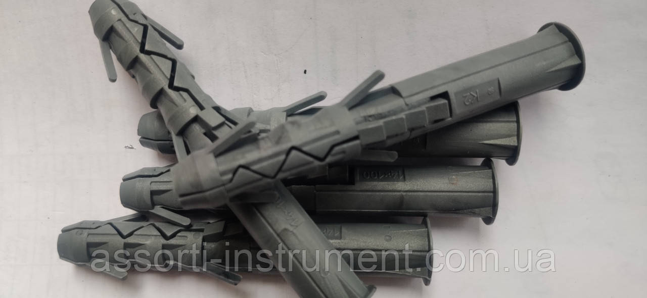 Дюбель пластиковий потрійного розпору КПА, фото 1