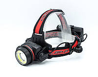 Налобный аккумуляторный фонарь X-BALOG WD420 2x18650 Черный (20053100266)