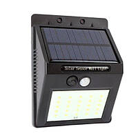 Уличный фонарь с датчиком движения на солнечной батарее 609-30SMD Solar motion sensor Light (hub_yrha84079)