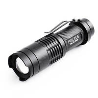 Тактический фонарь POLICE BL 8468 Q5 50000W фонарик 300 Lumen (73116im2371)