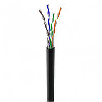 Кабель мережевий FinMark UTP CAT5e 4P 24AWG PE B 305m Pull Box внешний (049316)