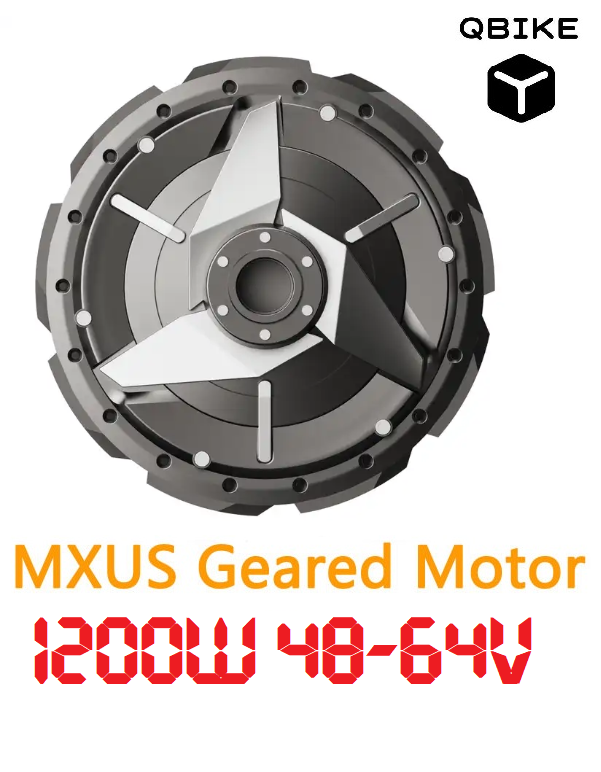 MXUS XF19 FAT 48V 1200W Fat bike мотор конструктор електронабір