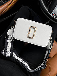 Жіноча сумка Марк Джейкобс біла Marc Jacobs White штучна шкіра