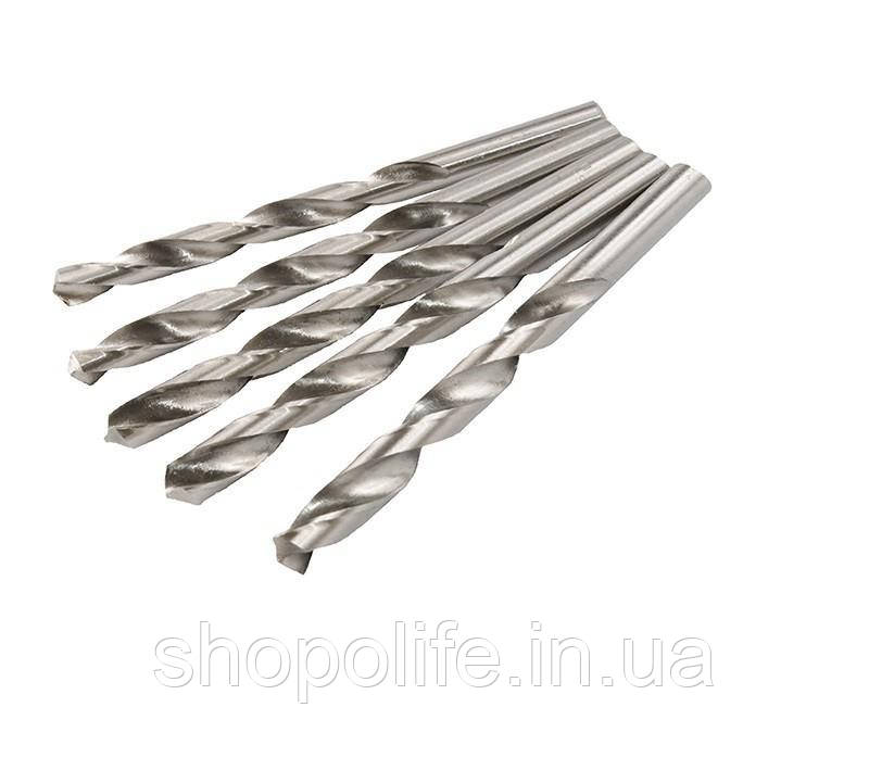 Свердло для металу MASTERTOOL Р6М5 9.0 мм біле 10-1090 SPL, фото 1