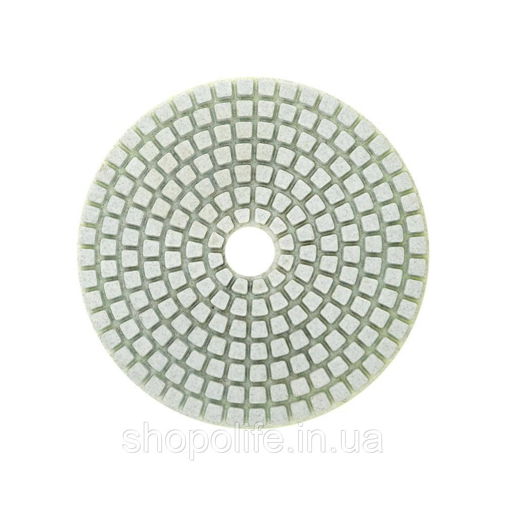Диск алмазний шліфувальний гнучкий GRANITE Ø100 мм P150 на липучці 2800 об/хв 9-10-015 Shopolife, фото 1