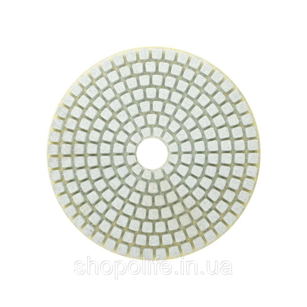 Диск алмазний шліфувальний гнучкий GRANITE Ø100 мм P100 на липучці 2800 об/хв 9-10-010 Shopolife, фото 1