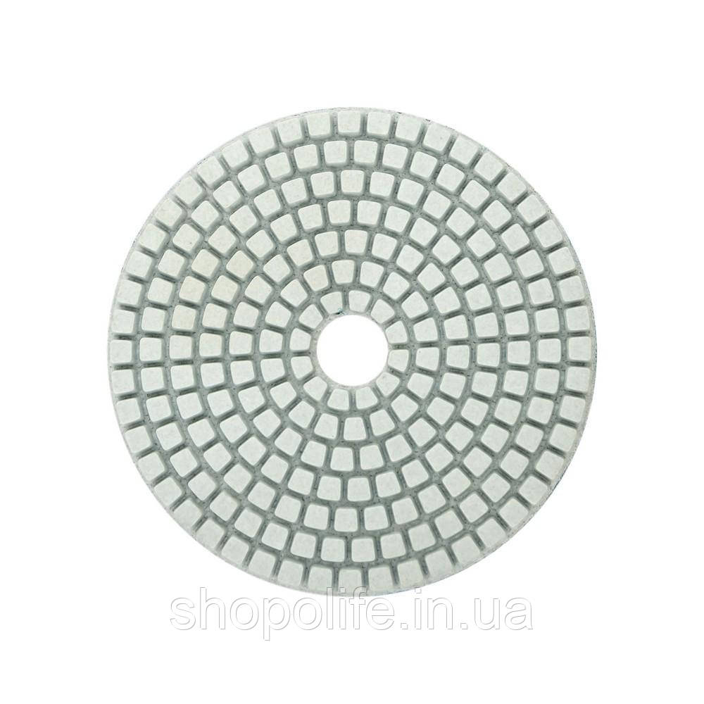 Диск алмазний шліфувальний гнучкий GRANITE Ø100 мм P400 на липучці 2800 об/хв 9-10-040 Shopolife, фото 1