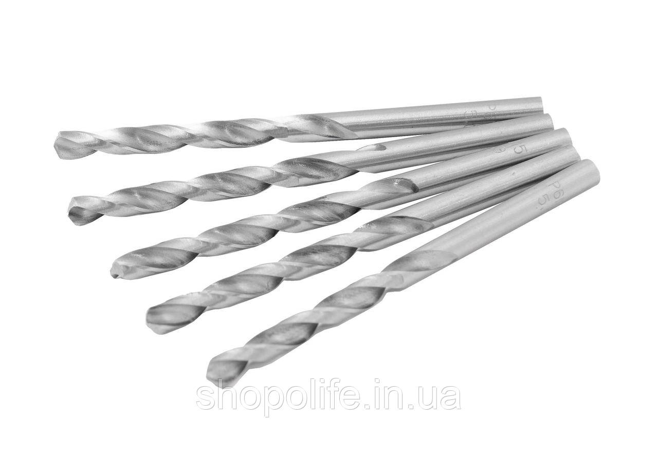 Свердло для металу MASTERTOOL Р6М5 5.8 мм біле 10-1058 SPL, фото 1