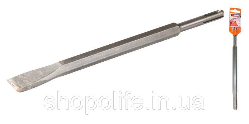 Стамеска плоска GRANITE SDS-PLUS 14х250х20 мм з побідитовою напайкою 1-21-250 SPL, фото 1