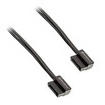 Silverstone SST-CP11B Super Low Profile SATA Kabel - 50 cm