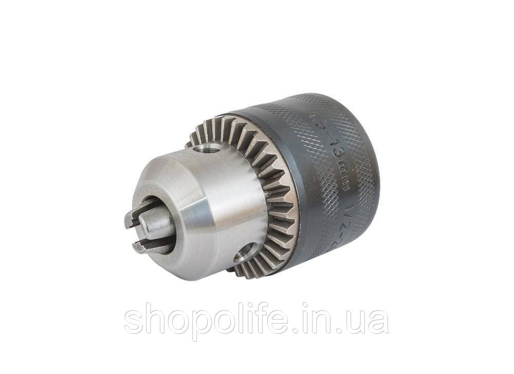 Патрон для дрилі з ключем MASTERTOOL 1/2"-20 1.5-13 мм 73-2520 SPL, фото 1