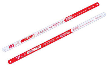 Полотно по металу GRANITE 1-стороннє М2 Bimetal 300х12.5х0.62 мм 18х1" 6 шт 14-01-118 Shopolife