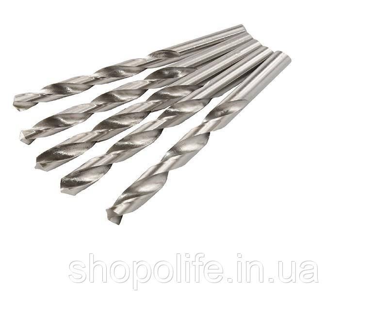 Свердло для металу MASTERTOOL Р6М5 10.5 мм біле 10-1105 SPL, фото 1