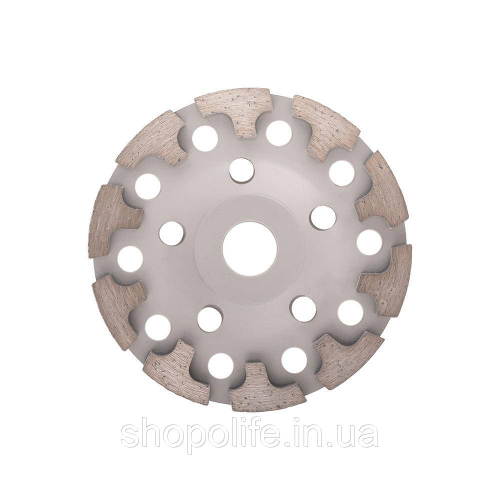 Фреза алмазна торцева для каменю GRANITE T-LINE 125х22.2 мм 12500 об./хв 9-22-125 Shopolife, фото 1