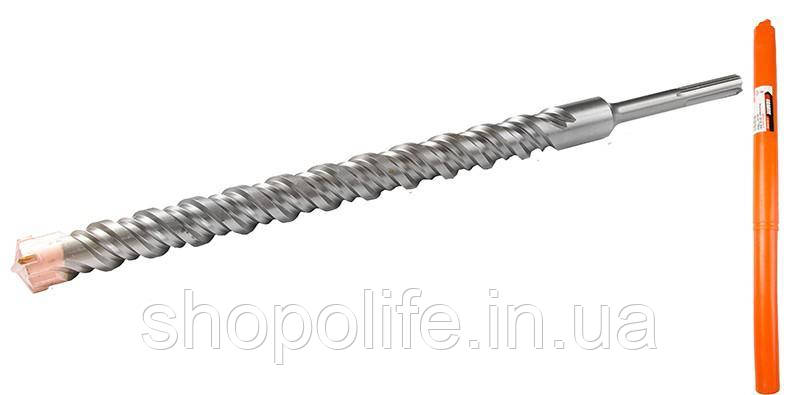 Свердло для бетону GRANITE SDS-MAX 40х600 мм QUADRO S4 4-40-600 Shopolife, фото 1