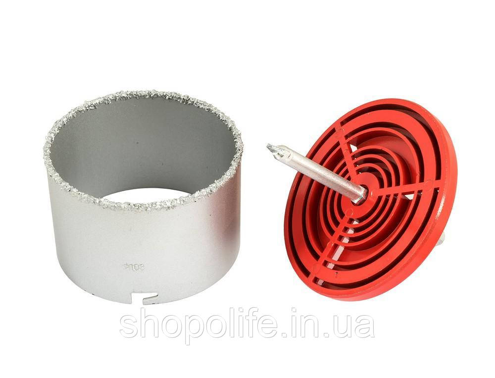 Свердло корончате GRANITE для плитки 103 мм вольфрамове напилення з платформою 2-08-203 SPL, фото 1