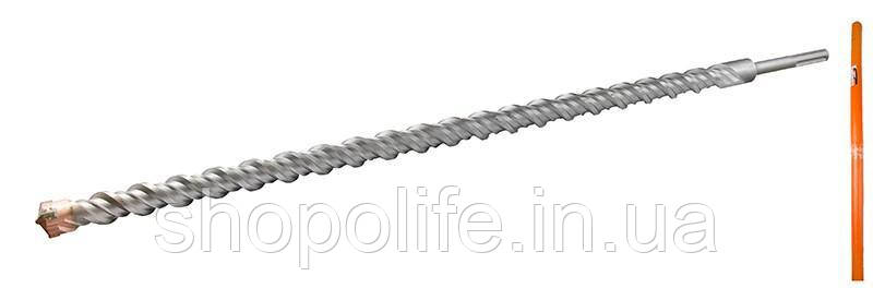Свердло для бетону GRANITE SDS-MAX 38х1000 мм QUADRO S4 4-38-100 SPL, фото 1