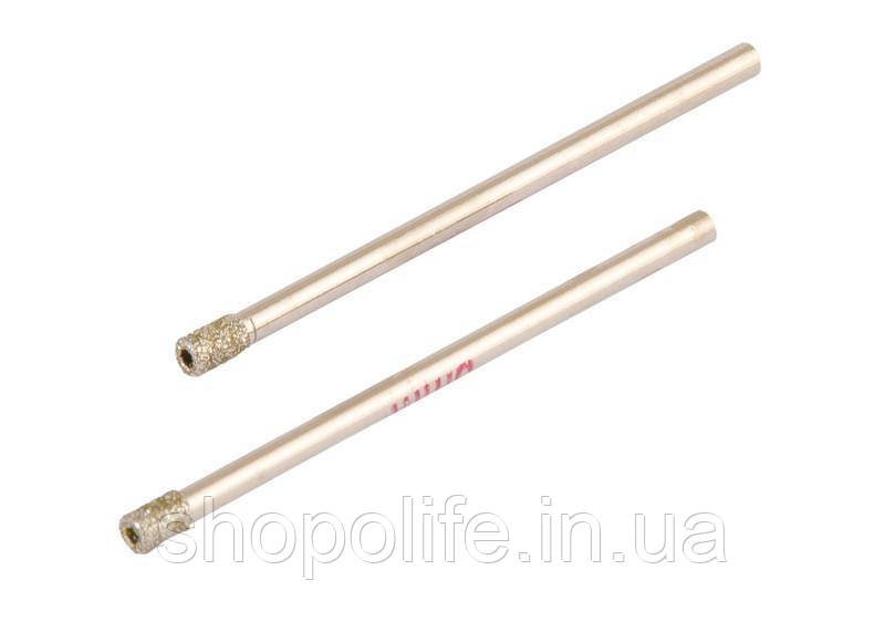 Свердло трубчасте GRANITE з алмазним напиленням для скла та плитки 3 мм 2 шт 2-01-203 SPL, фото 1