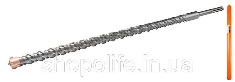 Свердло для бетону GRANITE SDS-MAX 36х800 мм QUADRO S4 4-36-800 Shopolife, фото 1