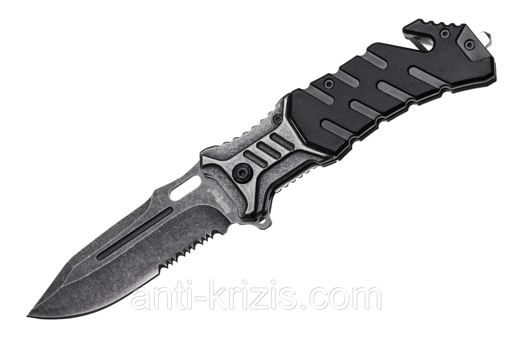Тактичний складаний ніж Grand Way 6969 APS з кліпсою і стропорізом, фото 1