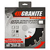 Диск алмазний GRANITE TURBO REINFORCED 230 мм 9-03-230 SPL, фото 2