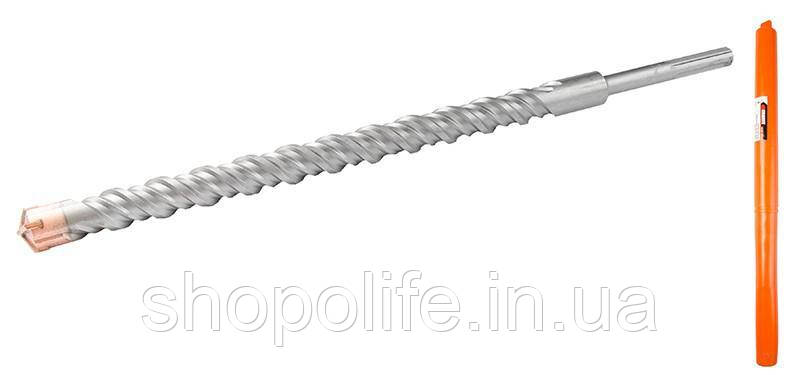 Свердло для бетону GRANITE SDS-MAX 34х600 мм QUADRO S4 4-34-600 Shopolife, фото 1
