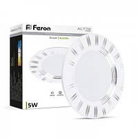 Точечный LED светильник FERON AL779 5W 400Lm 4000K белый
