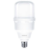 Светодиодная высокомощная лампа MAXUS HW 30W 5000K E27/E40