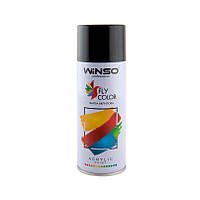 Краска Winso RAL9005 черный матовый, 450мл 880410