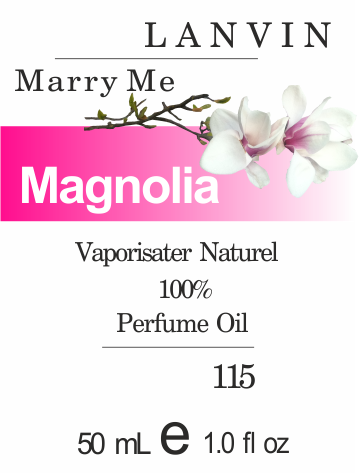 Парфумерна олія (115) версія аромату Ланвін Marry me — 50 мл