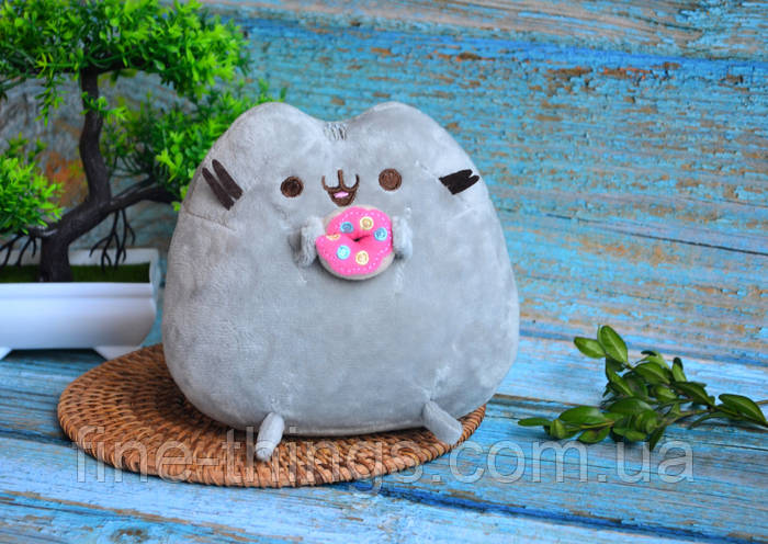 Купить Пушин, игрушка мягкая плюшевая кот Пушин кэт Pusheen cat с ...