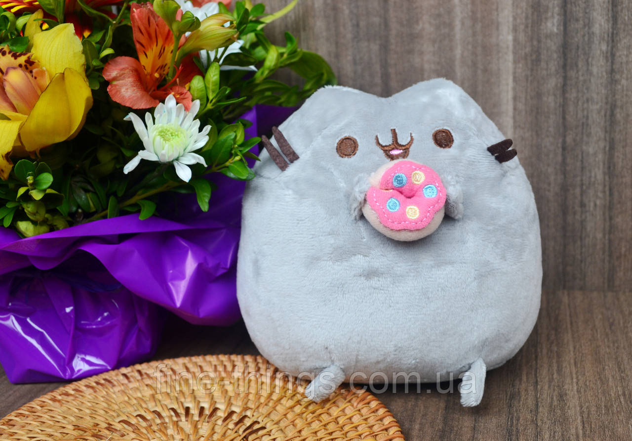 Купить Пушин, игрушка мягкая плюшевая кот Пушин кэт Pusheen cat с ...