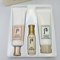 Люксовий набір з санскріном The Whoo Gongjinhyang Seol Radiant White Tone-up Sunscreen Special Set