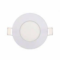 Врезной LED светильник HOROZ Slim-3 3W 6400К круг