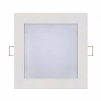 Врезной LED светильник HOROZ Slim/Sq-12 12W 4200К квадрат