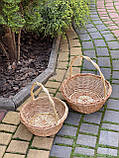 Набір плетених корзин з 2 шт для подарунків. Арт: 30117, фото 2