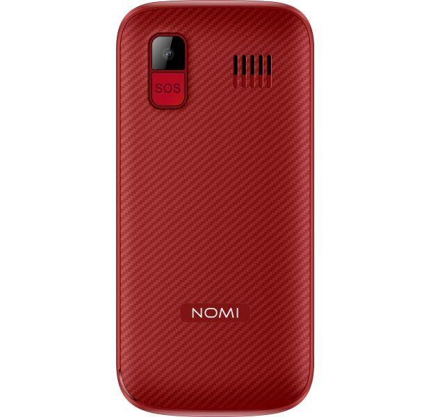 Телефон кнопочний Nomi i220 Red червоного кольору - фото 7 - id-p1858717285