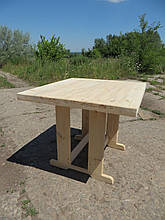 Дерев'яний стіл. Садовий стіл з дерева . Для дачі. Фото. Ціна, купити