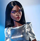 Колекційна барбі лукс 10 Сімона висока афро Barbie Looks Doll, фото 4