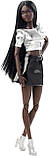 Колекційна барбі лукс 10 Сімона висока афро Barbie Looks Doll, фото 5