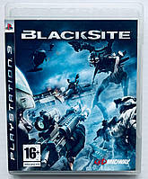 BlackSite, Б/В, англійська версія - диск для PlayStation 3