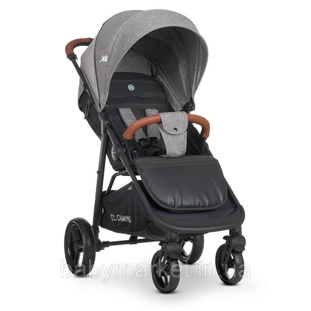 Коляска прогулянкова El Camino X4 ME 1024L (grey), фото 1