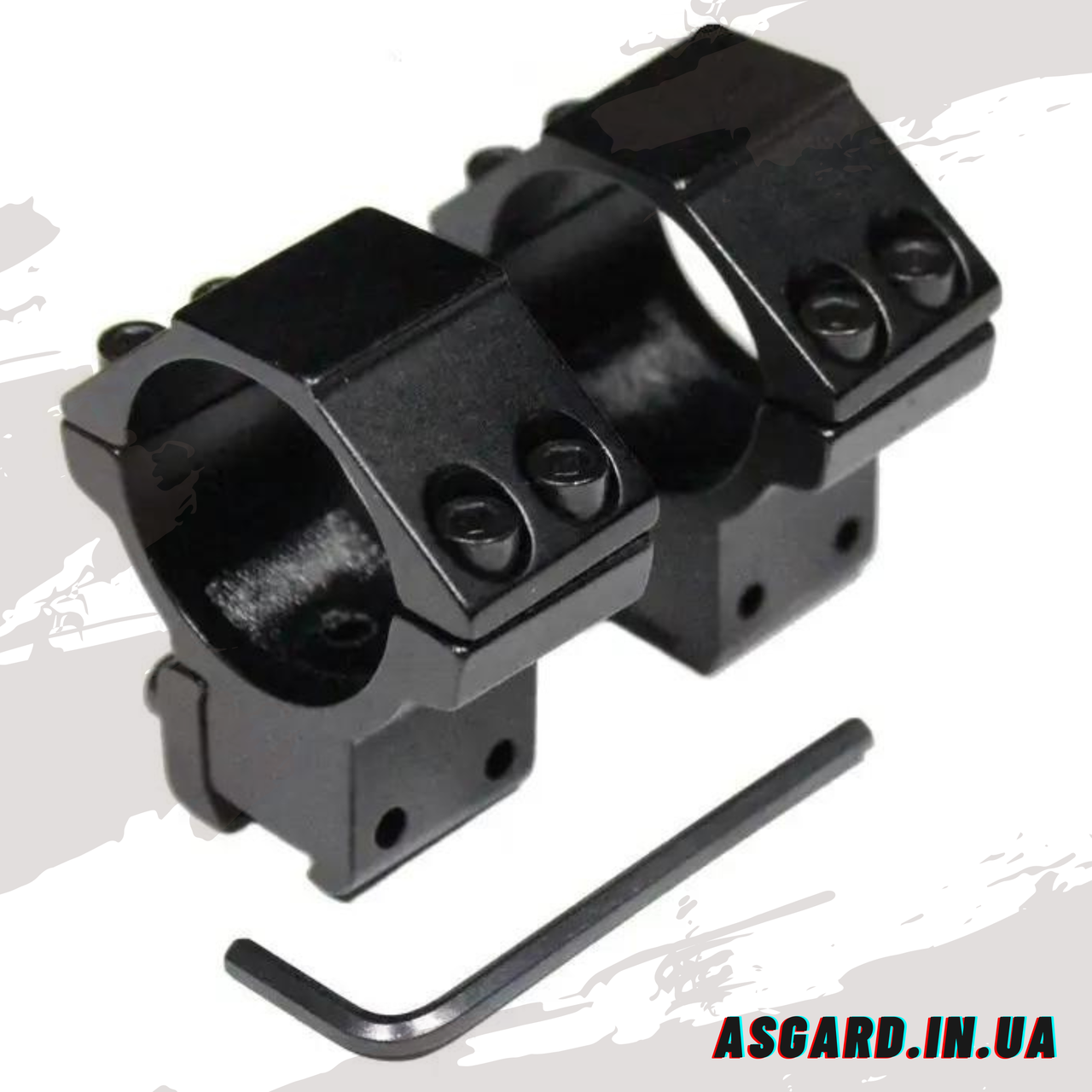 Кріпильні кільця Beeman Ø25,4 мм / 11 мм / Н=14мм ASG