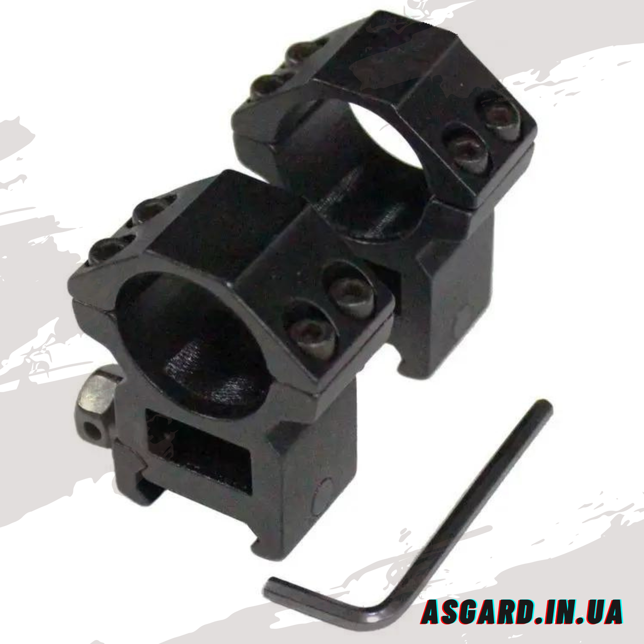 Кріпильні кільця Beeman Ø30 мм / Weaver / Н=21мм ASG