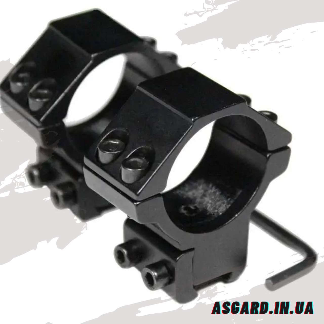 Кріпильні кільця Beeman Ø25,4 мм / 11 мм / Н=21 мм ASG