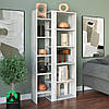 Полиця для книг, офісний стелаж на 11 комірок, стелаж для дому з ЛДСП, фото 7