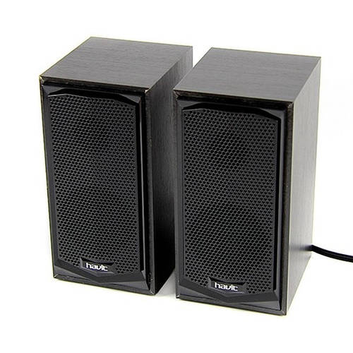 Купить Акустичні колонки Колонки 2.0 Havit HV-SK518 USB black, цена 440 ...